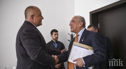 извънредно пик борисов анхел гурия обсъдиха действията българия присъединяване оиср