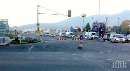 временни промени движението софия