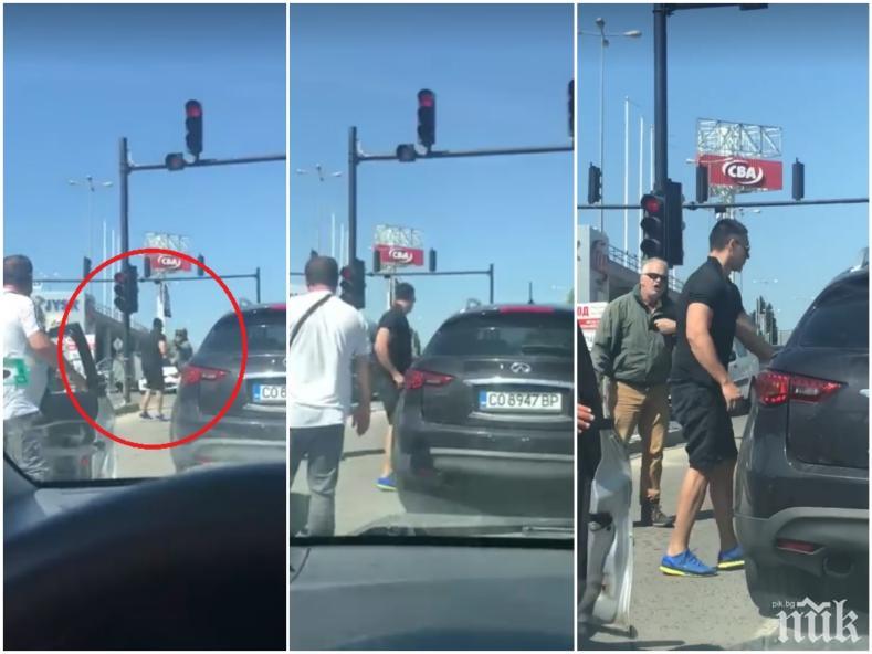 Разпитват шофьора, пребил британец на кръстовище заради забележка