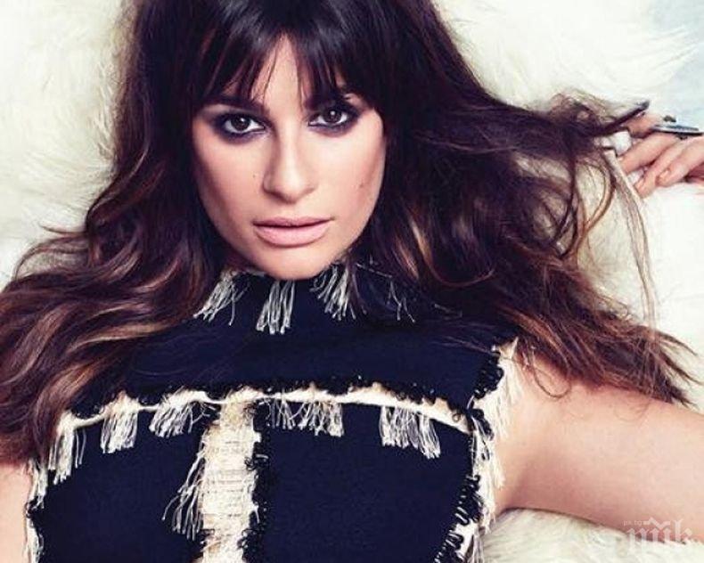 Актрисата Леа Мишел се сгоди! Похвали се с пръстен с диамант (СНИМКИ)