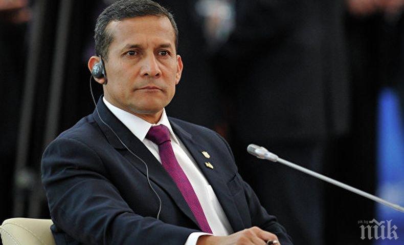Бивш президент на Перу бе освободен от затвора