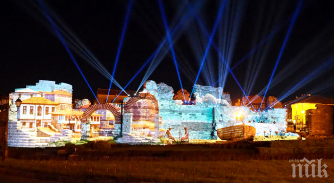 Несебър стяга зрелищно светлинно шоу за туристите през лятото