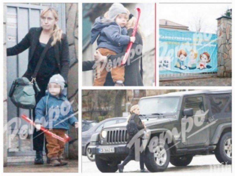 САМО В ПИК И РЕТРО! Eлена Йончева пръсна хилядарки за сина си