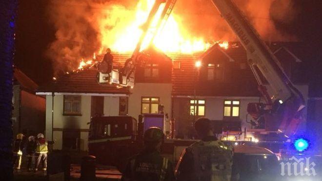 УЖАС! Карат хората да бягат към морето заради пожара в Ксанти