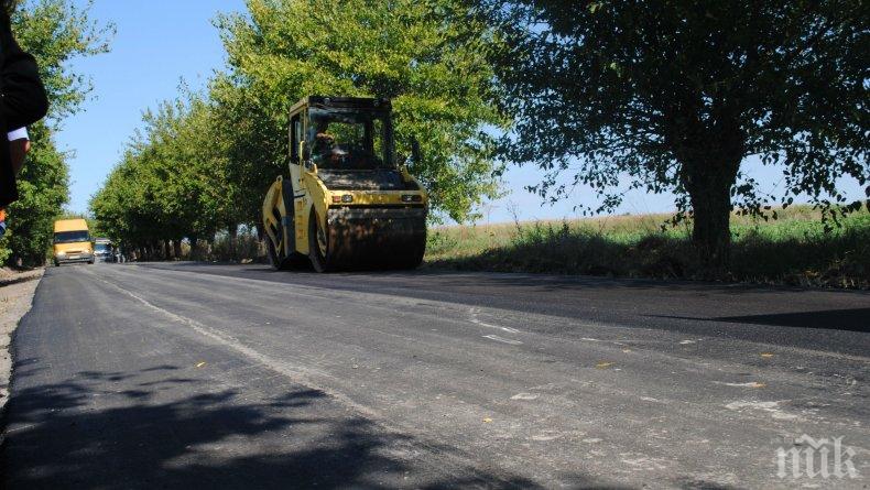 Започна ремонтът на 8-километрова отсечка от магистрала Тракия на входа на Бургас 