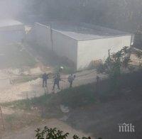 Пожар вилня във фирмен магазин за печки в Шумен