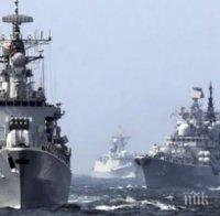 СТАВА ГОРЕЩО! Група бойни кораби на НАТО навлезе в Черно море