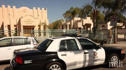 екшън лос анджелис ченгета преследват крадец автомобил местна телевизия излъчва гонката