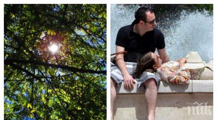 пак жега температурите скачат градуса места превали