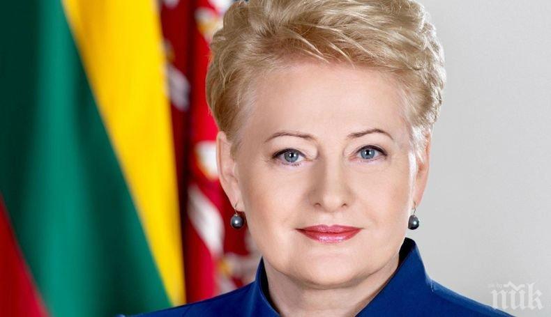 Президентът на Литва не получи покана за инаугурацията на Владимир Путин