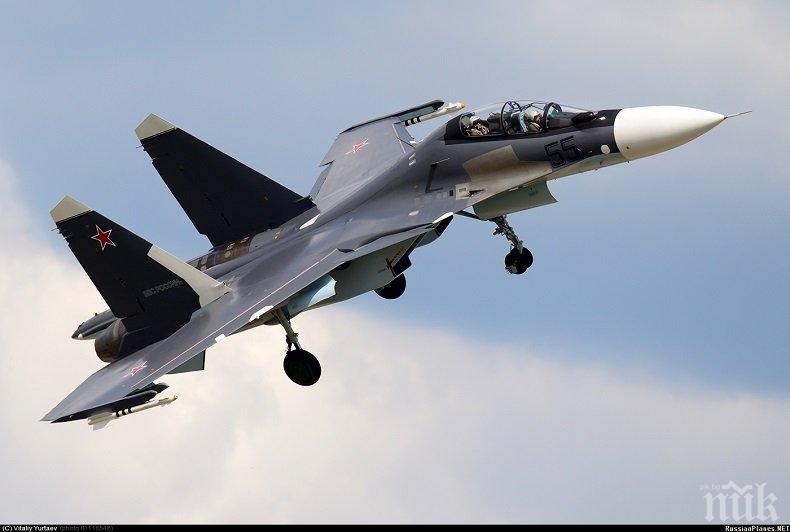 ИЗВЪНРЕДНО! Птица свали руски изтребител в Сирия, пилотите загинаха (СНИМКИ)