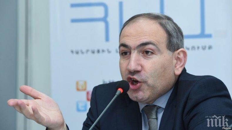 Пак номинират за премиер лидера на опозицията в Армения 