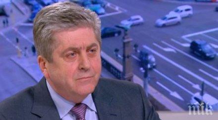 георги първанов хора разбират каква ролята армията относно сигурността обяснява