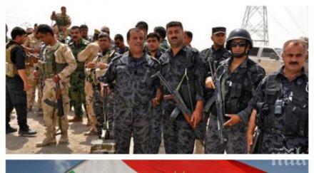 сащ отново въоръжават кюрдите сирия