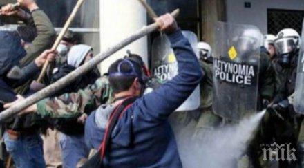 луд екшън масов бой българи пелопонес ранени