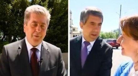 президентите георги първанов росен плевнелиев честта армия военните паради