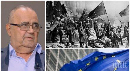 ексклузивно пик проф божидар димитров разби проевропейците без деня победата нямаше ден европа