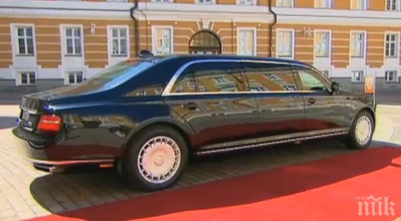 Стана известно в каква лимузина се вози Путин на инаугурацията (ВИДЕО)