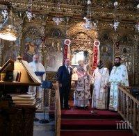 Митрополитът на Китион отслужи първата в Кипър Света литургия по повод църковния празник на Светите братя Кирил и Методий