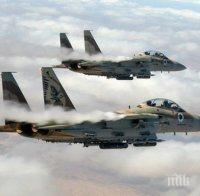 НА РЪБА НА НОВА ВОЙНА! Израелски бойни самолети нанесоха ракетни удари по Сирия