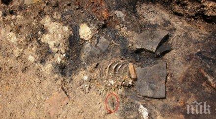 смразяваща находка изненада пловдивските археолози снимка
