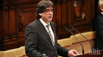 правителството испания блокира избора карлес пучдемон регионален лидер каталуния