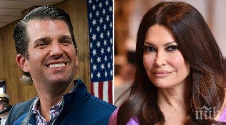 доналд тръмп младши заби телевизионна водеща