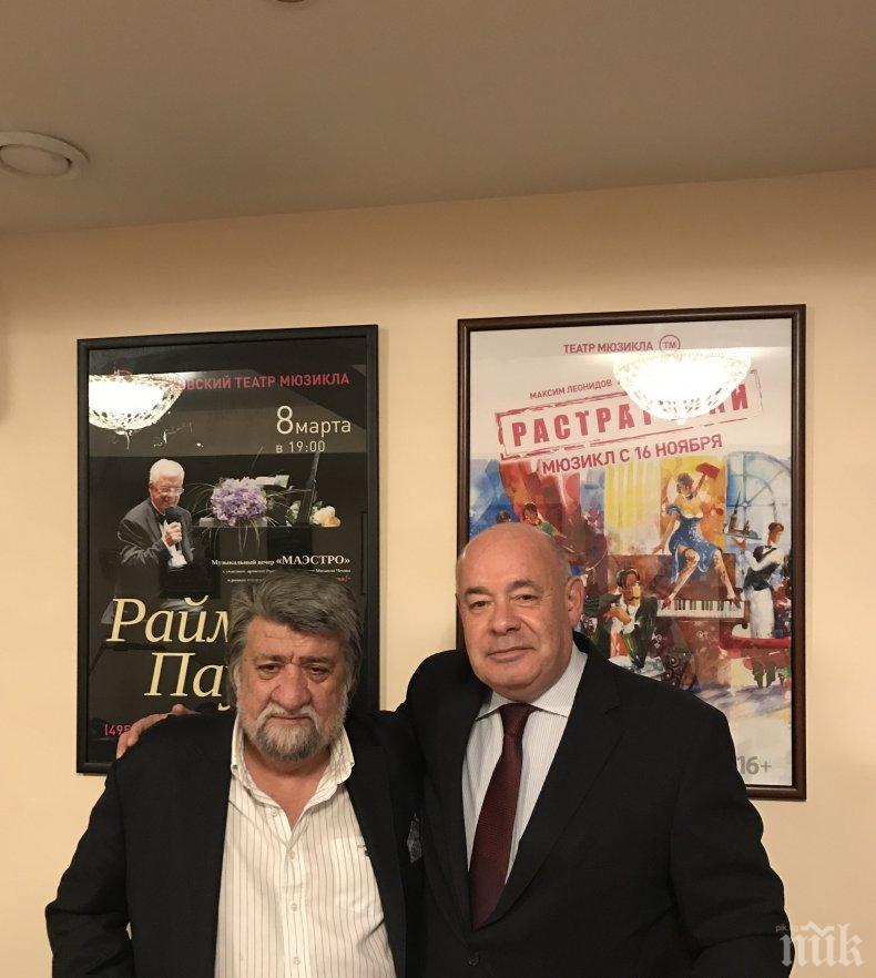 Вежди Рашидов в Москва след фурора на Софийската опера: Горд съм, че българският талант отваря душата на руската публика