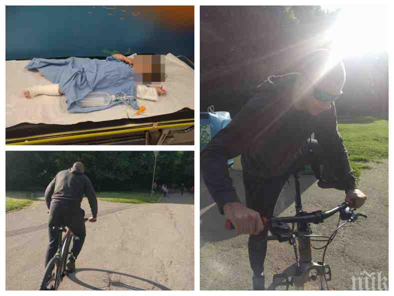 72 часа арест за велосипедиста, блъснал дете в Южния парк в София