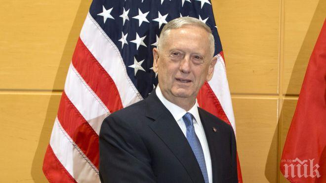 Военният министър на САЩ обеща страната му да продължи борбата със съюзниците, за да се гарантира, че Иран няма да има ядрено оръжие