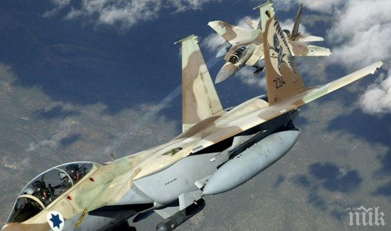  Израелски самолети удариха ивицата Газа