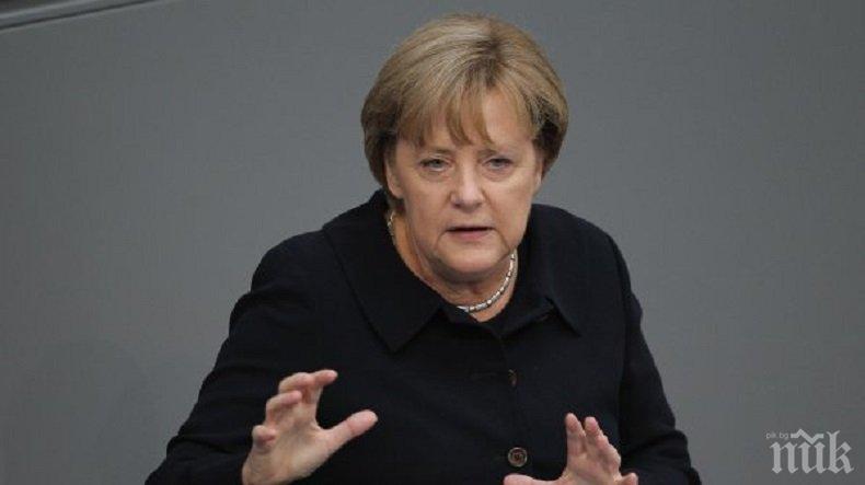Меркел осъди нарушаването на примирието в Украйна