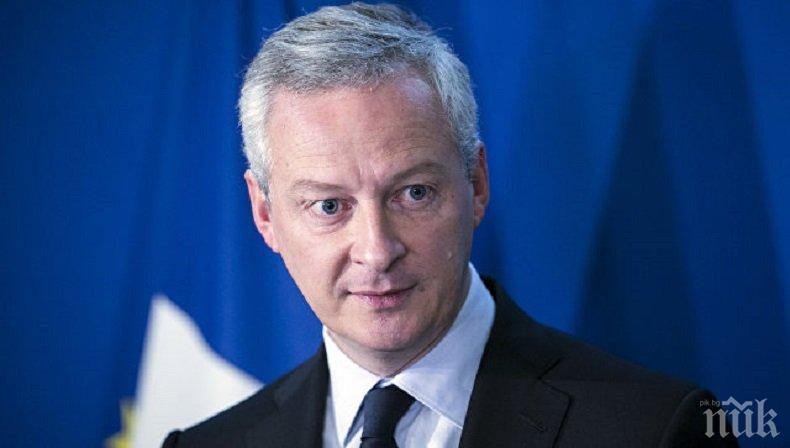 Френският министър на финансите: Европейските държави се държат като васали на световния икономически полицай САЩ