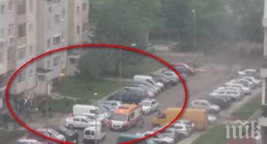 ШОКИРАЩ ИНЦИДЕНТ! 17-годишен колабира до училище в Бургас, употребил опасна дрога? (СНИМКИ)
