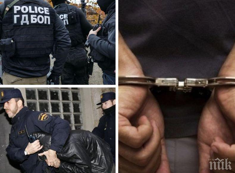 УДАР! 16 задържани в България и Испания при спецакция срещу трафик на наркотици и пране на пари