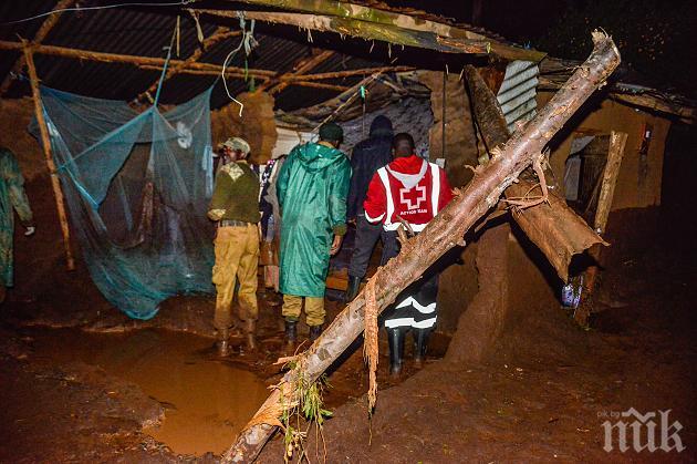 Десетки загинали и множество затрупани след срутване на язовирна стена в Кения