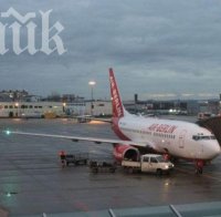 Самолетът от Лайпциг се разминал с взрив във Варна