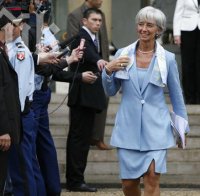 Кристин Лагард дава показания пред френски съд в качеството си на бивш министър 