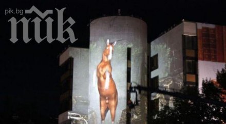 мапинг шоу радва благоевград