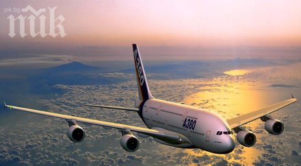 самолет хвърли паника пътуващи магистрала тракия