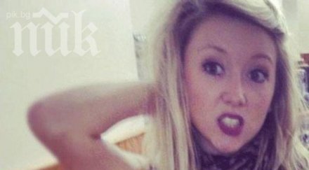 блондинка прегази велосипедист похвали туитър