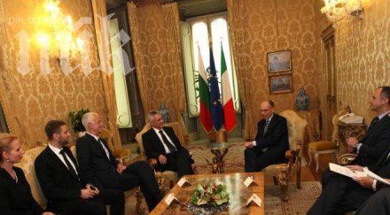 райков премиерът италия разговаряха ускоряване набуко