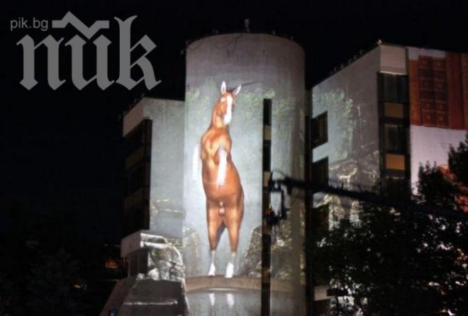 3D мапинг шоу радва Благоевград