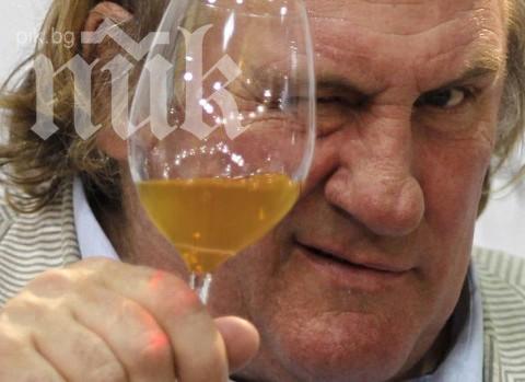 Депардийо бяга в Чечения от дело за шофиране в нетрезво състояние
