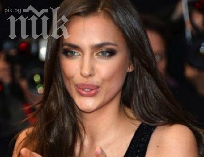 Полугола Ирина Шейк подлуди Кан (снимки)