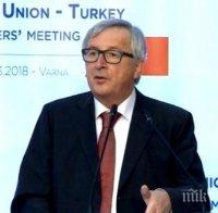 Юнкер и членове на Европейската комисия пристигат в София за участие в срещата на върха ЕС - Западни Балкани