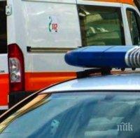 Тежка катастрофа между кола и камион затвори пътя Русе-Бяла

