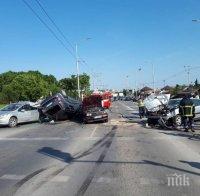 ЕКСКЛУЗИВНО! Стана ясна причината за зверското меле с осем коли във Варна