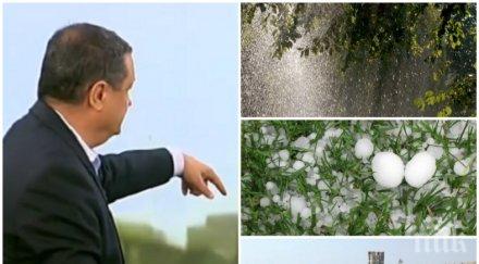 опасна прогноза докога бият градушки климатологът доц рачев последни разкрития времето