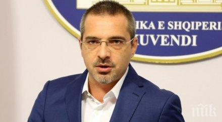 погнаха бивш албански вътрешен министър наркотрафик